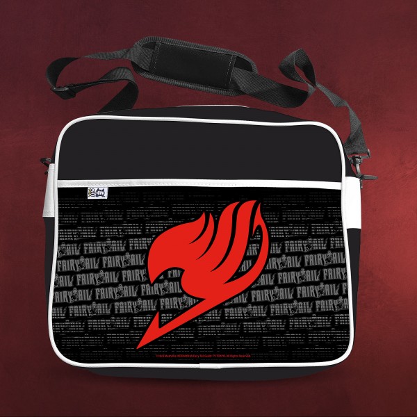 Fairy Tail - Red Logo Tasche schwarz