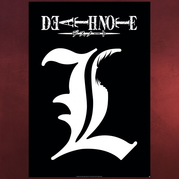 Death Note - L Symbol Maxi Poster