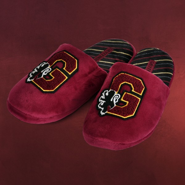 Harry Potter - Gryffindor Wappen Plüsch Pantoffeln rot