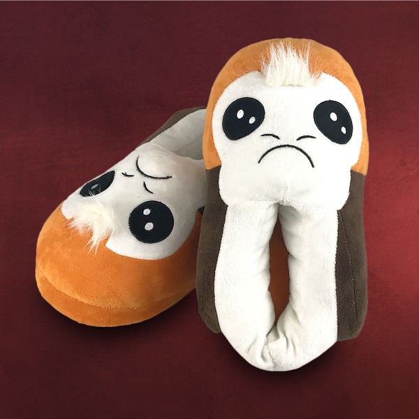 Star Wars - Porgs Plüsch Pantoffeln Damen