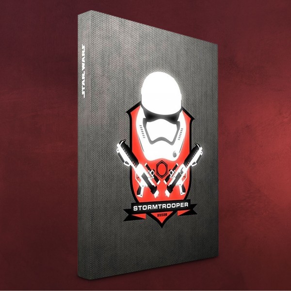 Star Wars - Stormtrooper Notizbuch mit Leuchtfunktion