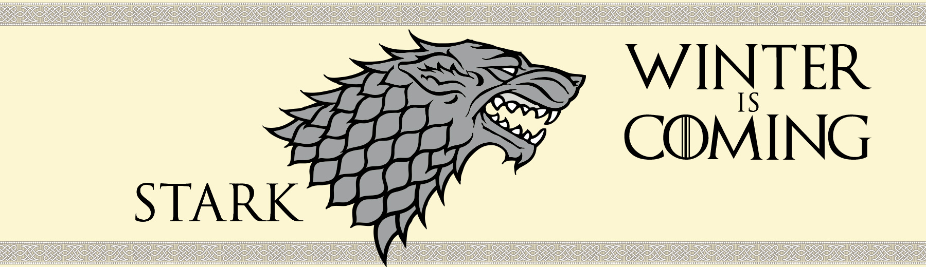 House Stark Edle Ausstattung für Fans derer von Winterfell