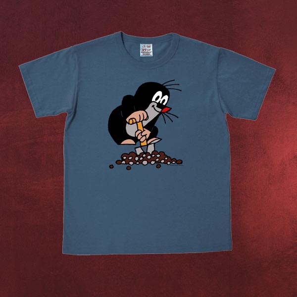 Der Kleine Maulwurf T-Shirt blau