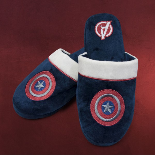 Captain America Plüsch Pantoffeln