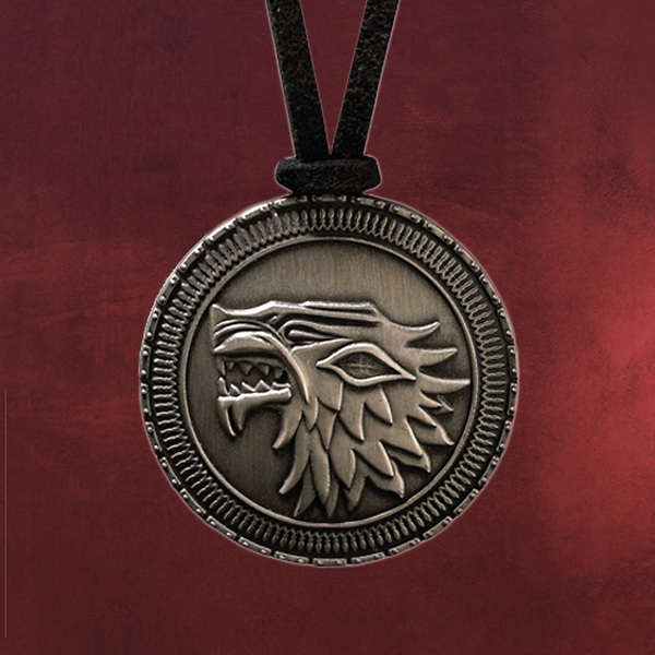 Stark Wappen Schattenwolf Kette Game Of Thrones Spielzeug Kosmetik Schmuck Suenaacampo Com