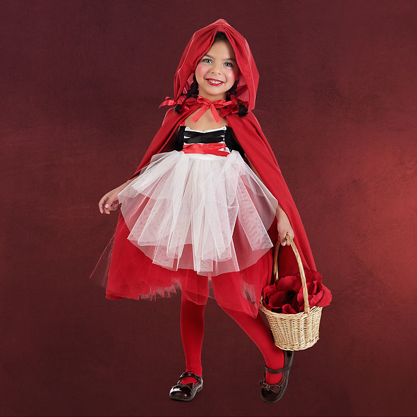 Rotkäppchen Ballerina - Kinderkostüm