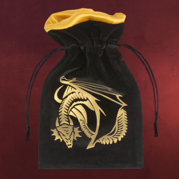 Dragons RPG Symbol Würfelbeutel schwarz