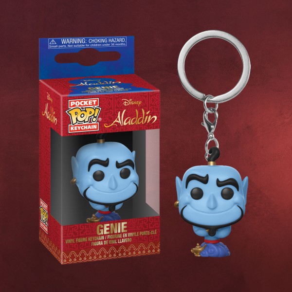 Aladdin - Dschinni Funko Pop Schlüsselanhänger