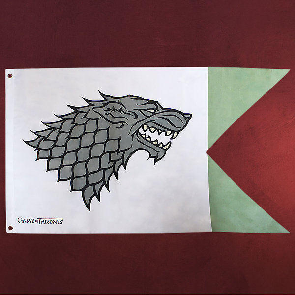 Game of Thrones - House Stark Flagge  Elbenwald