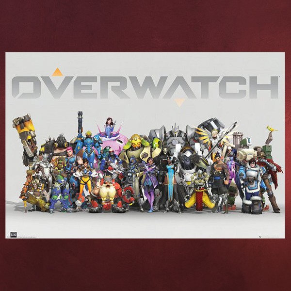 Overwatch - Characters Maxi Poster