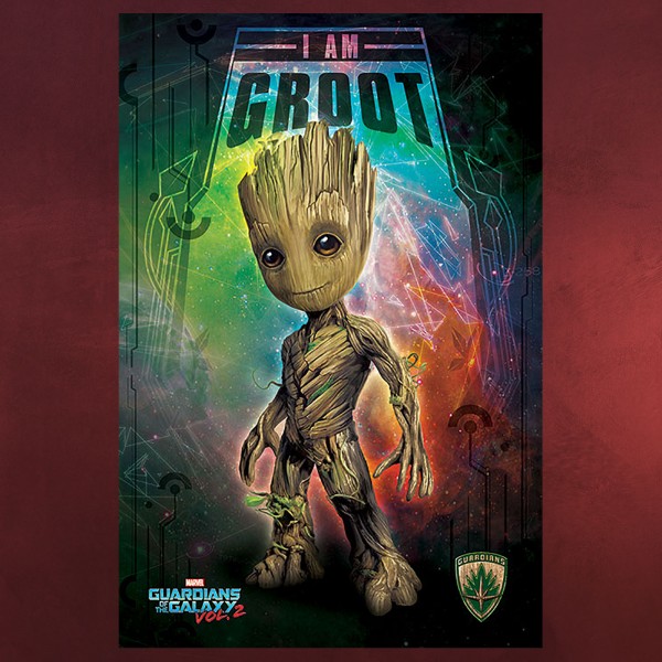Guardians of the Galaxy - Space Groot Maxi Poster