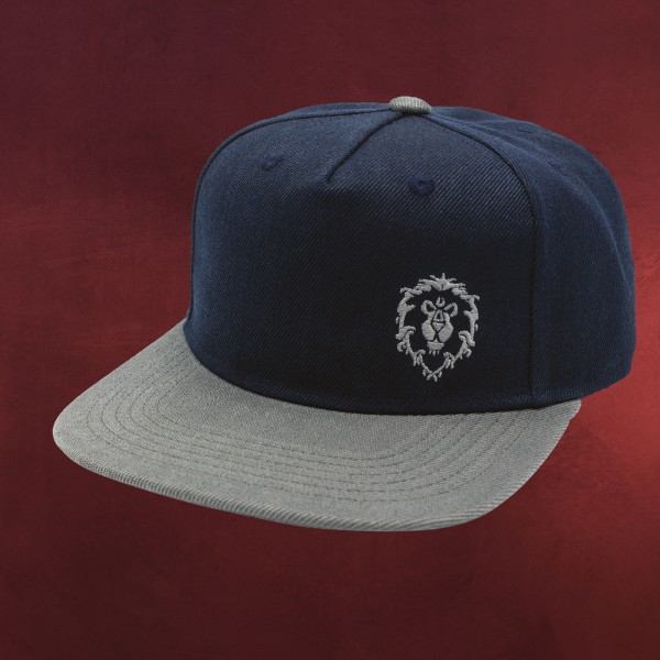 World of Warcraft - Alliance Logo Snapback Cap blau-grau