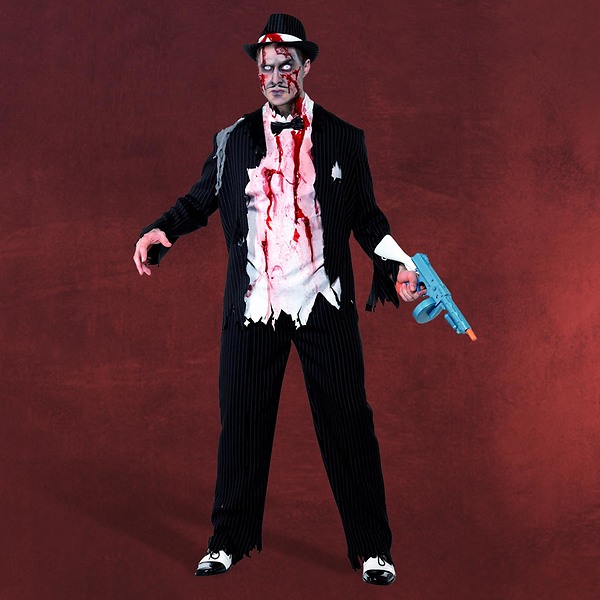 Zombie Gangster Kostüm