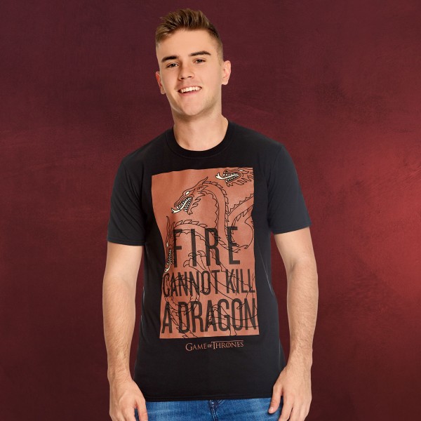 Game of Thrones - Fire Cannot Kill a Dragon Targaryen T ...