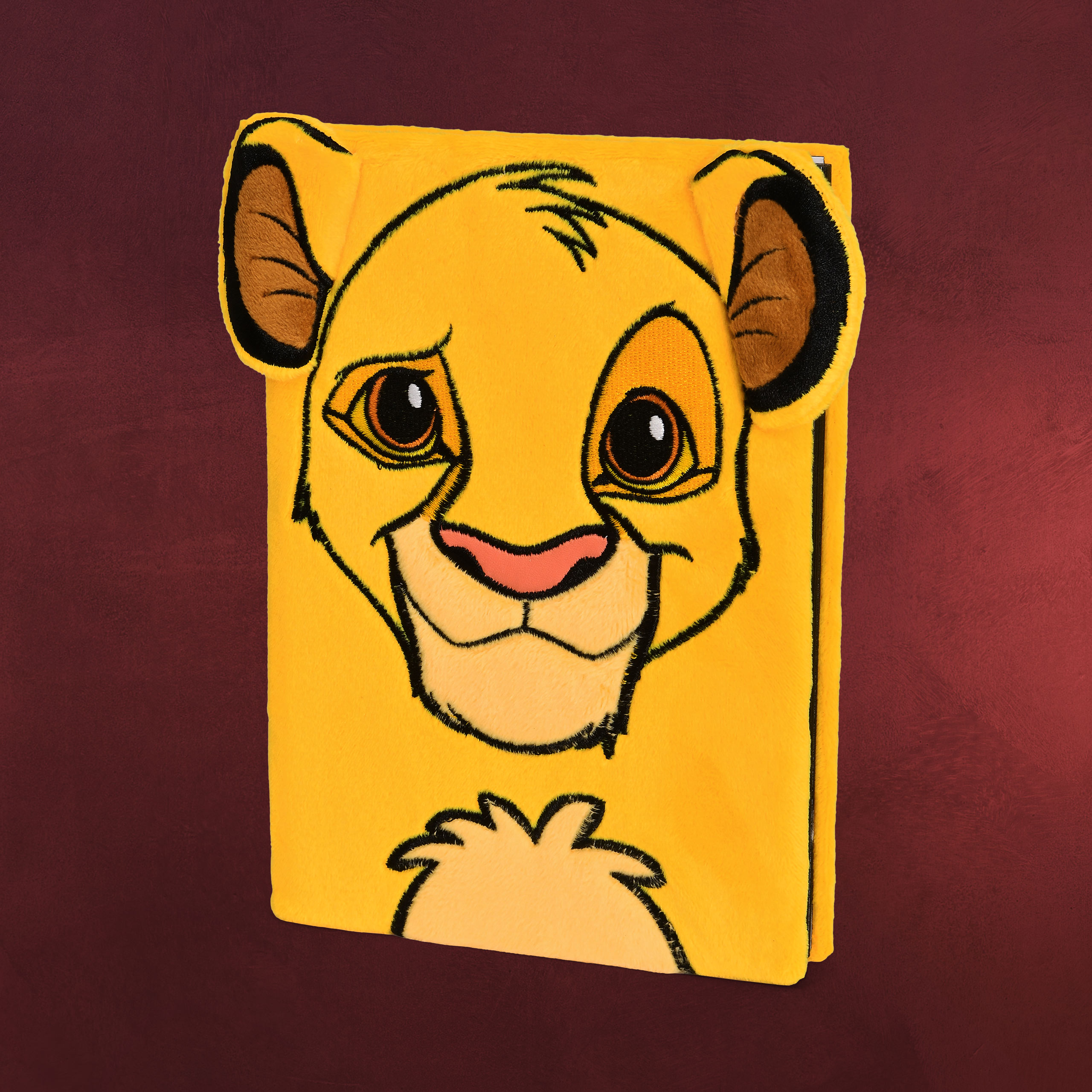Disney Premium Notizbuch K/önig der L/öwen Simba 3D Pl/üsch