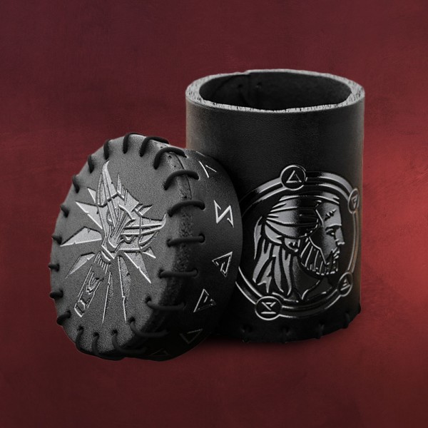 Witcher - Geralt Würfelbecher schwarz