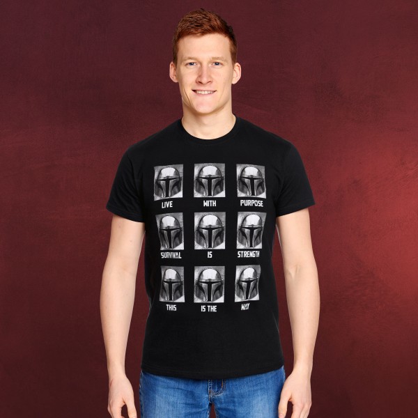 The Mandalorian This Is the Way T-Shirt schwarz - Star Wars