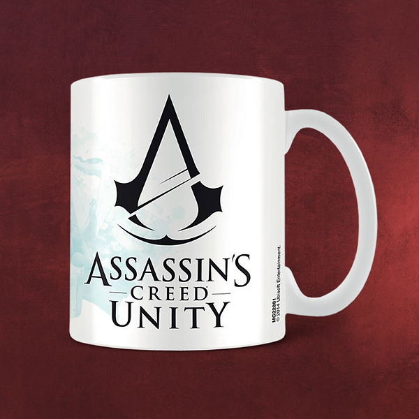 Assassins Creed - Unity Black Logo Tasse